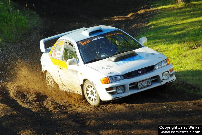 Tyler Matalas / Dustin Sharkozy Subaru Impreza LX on SS16, Soo Pass East II.