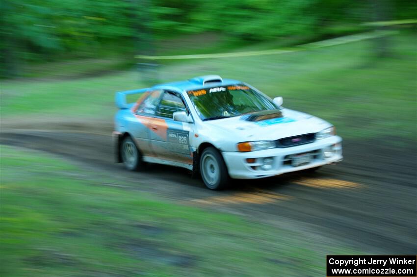 Tyler Matalas / Dustin Sharkozy Subaru Impreza LX on SS16, Soo Pass East II.