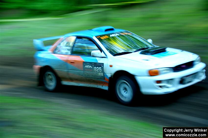 Tyler Matalas / Dustin Sharkozy Subaru Impreza LX on SS16, Soo Pass East II.