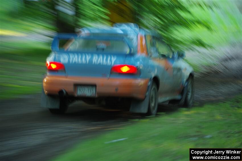 Tyler Matalas / Dustin Sharkozy Subaru Impreza LX on SS16, Soo Pass East II.