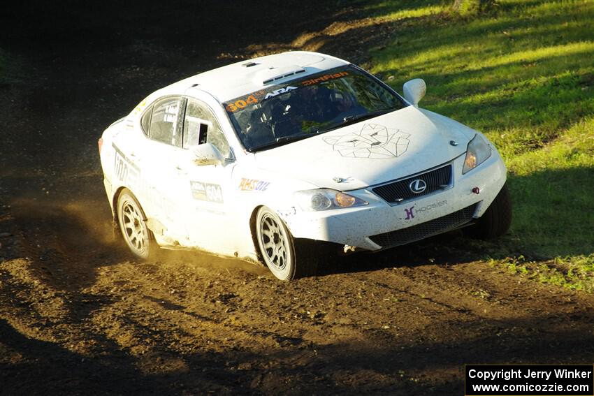 Nathan Odle / Elliot Odle Lexus IS250 on SS16, Soo Pass East II.