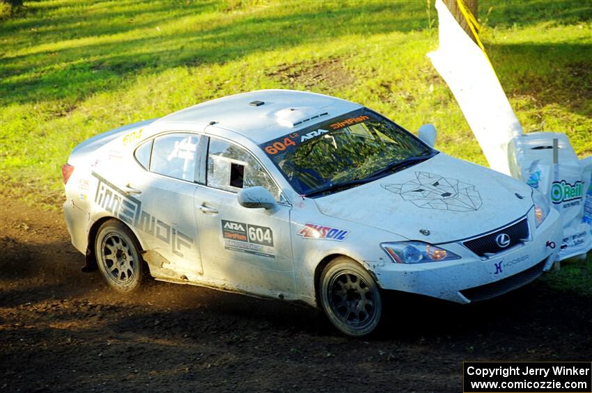 Nathan Odle / Elliot Odle Lexus IS250 on SS16, Soo Pass East II.