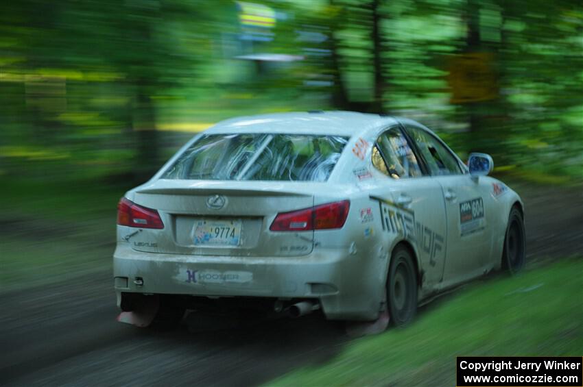 Nathan Odle / Elliot Odle Lexus IS250 on SS16, Soo Pass East II.