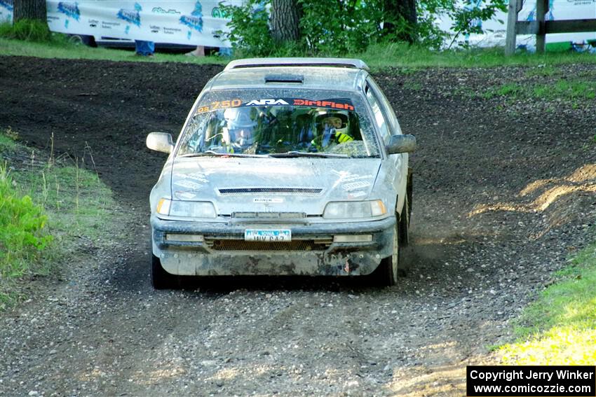 Nick Lyle / Kevin Dobrowolski Honda Civic Si on SS16, Soo Pass East II.