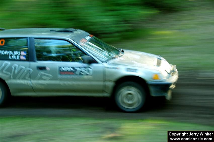 Nick Lyle / Kevin Dobrowolski Honda Civic Si on SS16, Soo Pass East II.