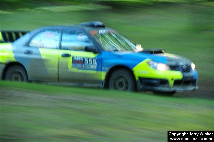 Colin Gleason / Quinn Trumbower Subaru Impreza 2.5RS on SS16, Soo Pass East II.