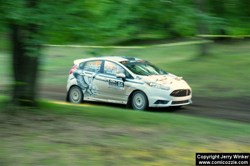 Nick Allen / Stefan Trajkov Ford Fiesta ST on SS16, Soo Pass East II.