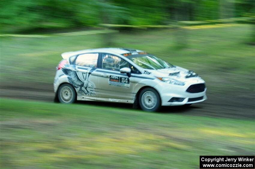 Nick Allen / Stefan Trajkov Ford Fiesta ST on SS16, Soo Pass East II.