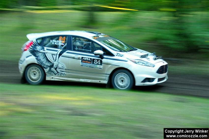 Nick Allen / Stefan Trajkov Ford Fiesta ST on SS16, Soo Pass East II.