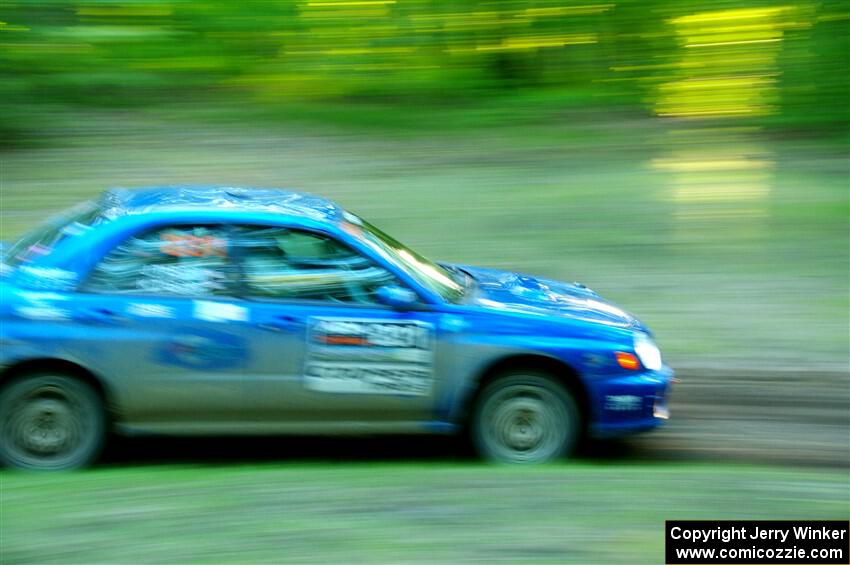 Kristen Tabor / Jan Tabor Subaru WRX on SS16, Soo Pass East II.