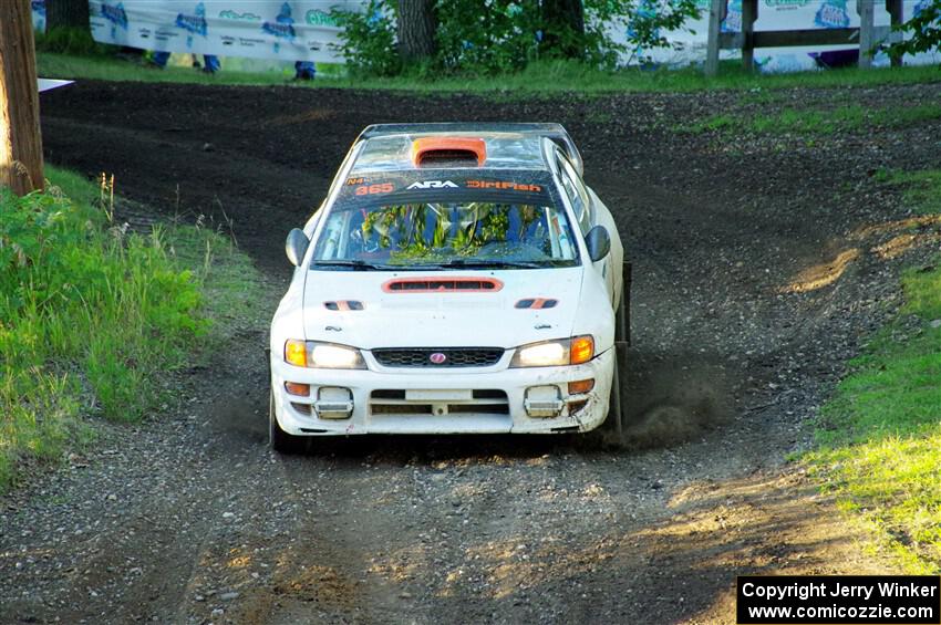 Richard Donovan / Greg Donovan Subaru Impreza on SS16, Soo Pass East II.