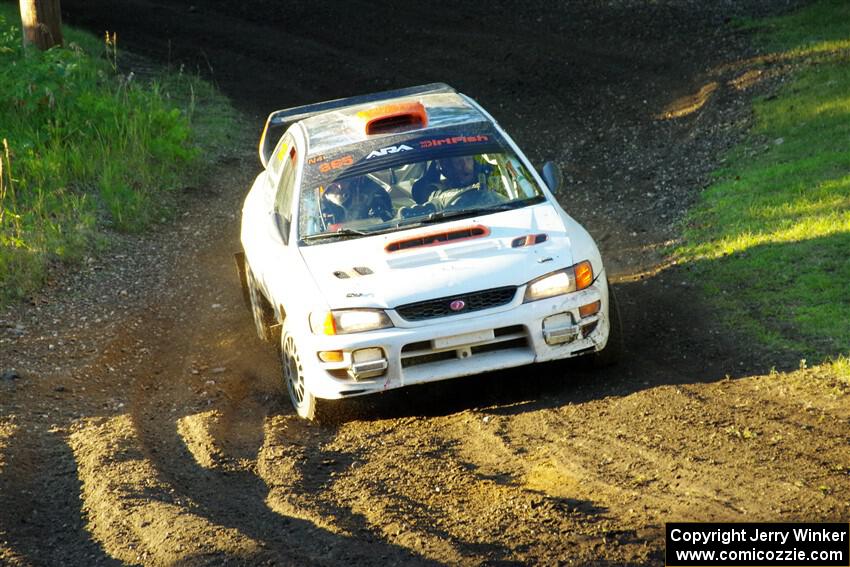 Richard Donovan / Greg Donovan Subaru Impreza on SS16, Soo Pass East II.