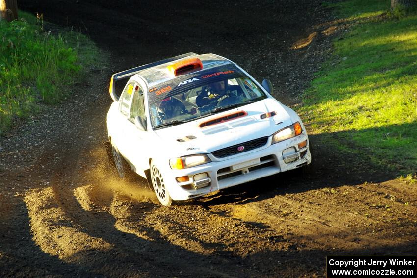 Richard Donovan / Greg Donovan Subaru Impreza on SS16, Soo Pass East II.