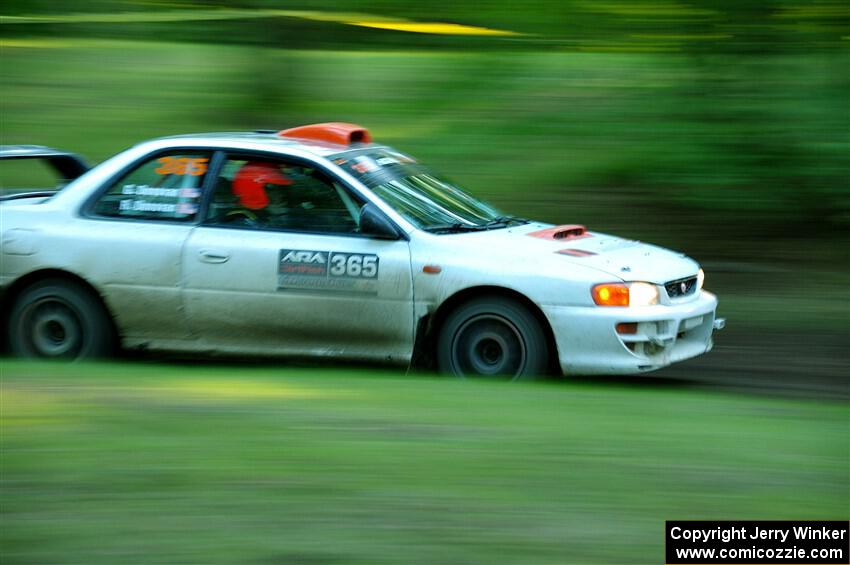 Richard Donovan / Greg Donovan Subaru Impreza on SS16, Soo Pass East II.