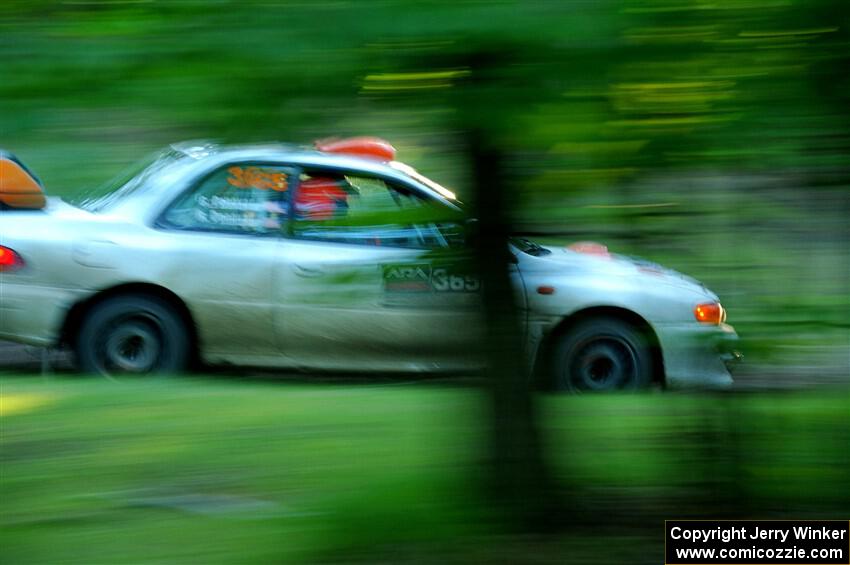 Richard Donovan / Greg Donovan Subaru Impreza on SS16, Soo Pass East II.