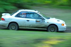 Jack Nelson / Isaac Zink Subaru Impreza on SS16, Soo Pass East II.