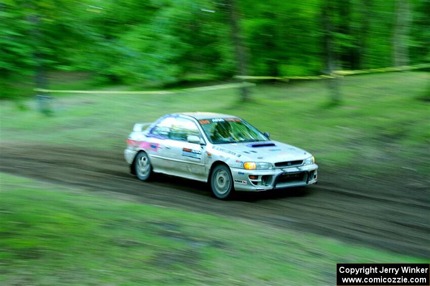 Madelyn Tabor / Sophia McKee Subaru Impreza 2.5RS on SS16, Soo Pass East II.