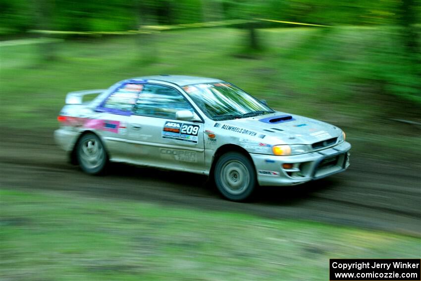 Madelyn Tabor / Sophia McKee Subaru Impreza 2.5RS on SS16, Soo Pass East II.