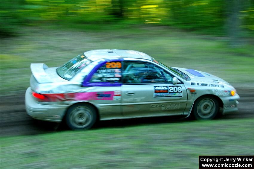 Madelyn Tabor / Sophia McKee Subaru Impreza 2.5RS on SS16, Soo Pass East II.