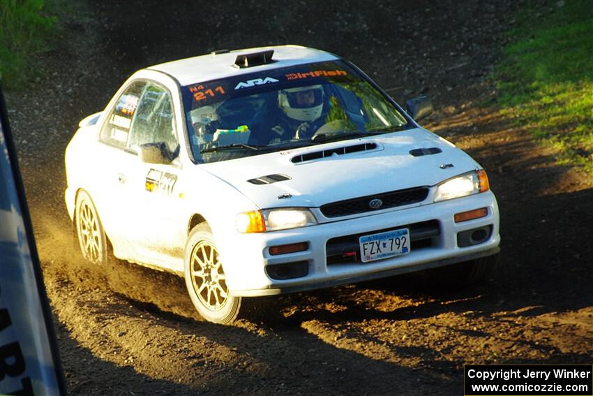 Jack Nelson / Isaac Zink Subaru Impreza on SS16, Soo Pass East II.