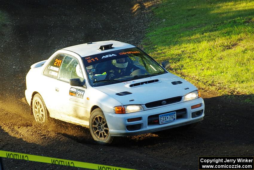 Jack Nelson / Isaac Zink Subaru Impreza on SS16, Soo Pass East II.