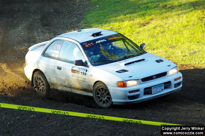 Jack Nelson / Isaac Zink Subaru Impreza on SS16, Soo Pass East II.