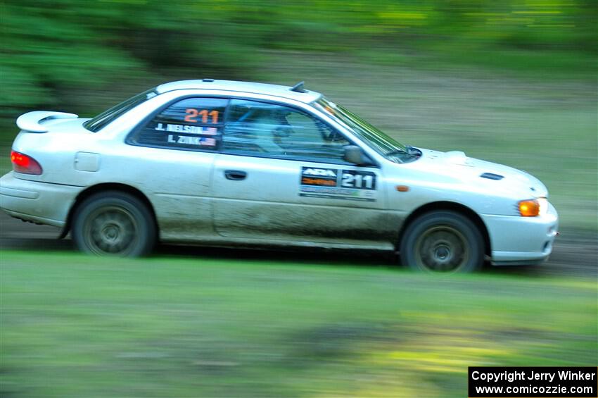 Jack Nelson / Isaac Zink Subaru Impreza on SS16, Soo Pass East II.