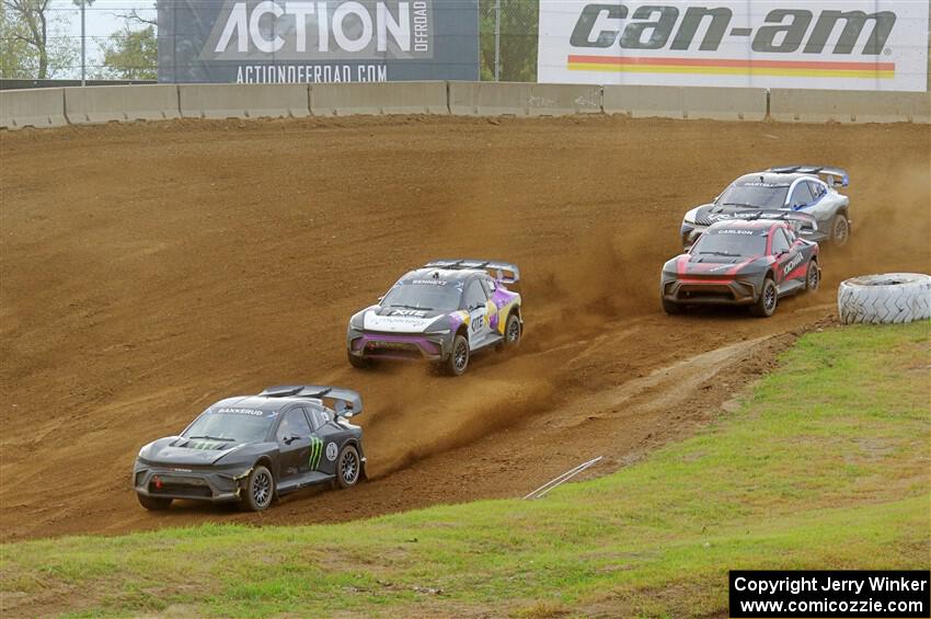 Andreas Bakkerud, Oliver Bennett, Andrew Carlson and Conner Martell, all in FC1-Xs.