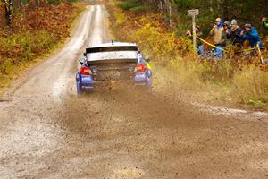 Brandon Semenuk / Keaton Williams Subaru WRX STi on SS1, Passmore North I.