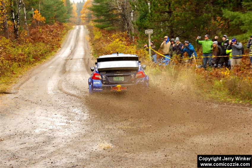 Brandon Semenuk / Keaton Williams Subaru WRX STi on SS1, Passmore North I.