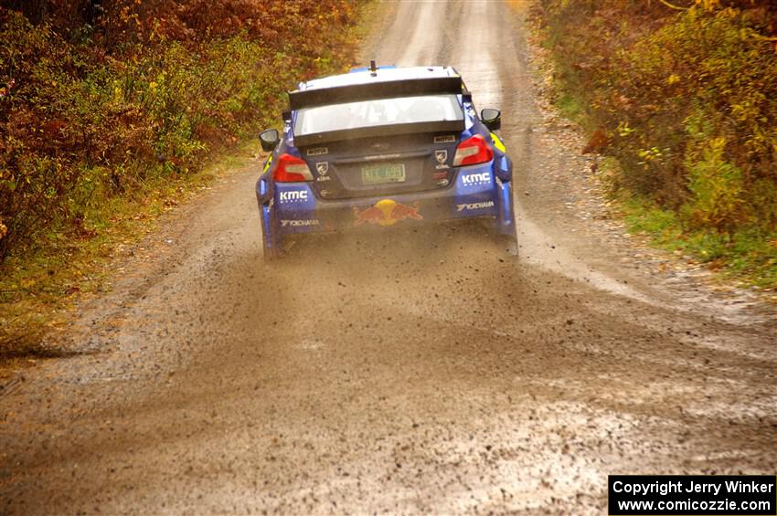 Brandon Semenuk / Keaton Williams Subaru WRX STi on SS1, Passmore North I.