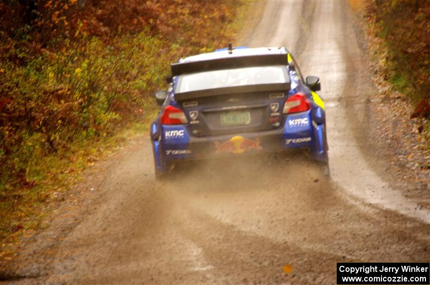 Brandon Semenuk / Keaton Williams Subaru WRX STi on SS1, Passmore North I.