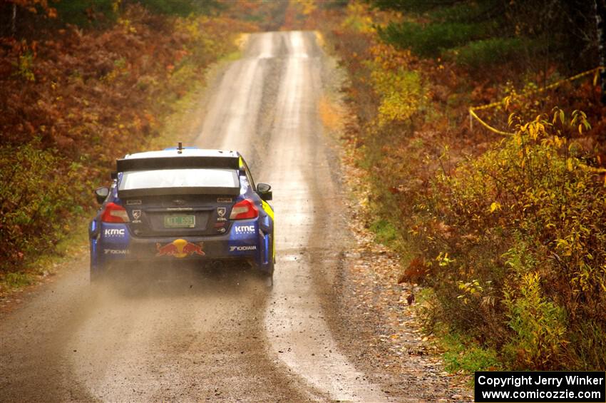 Brandon Semenuk / Keaton Williams Subaru WRX STi on SS1, Passmore North I.