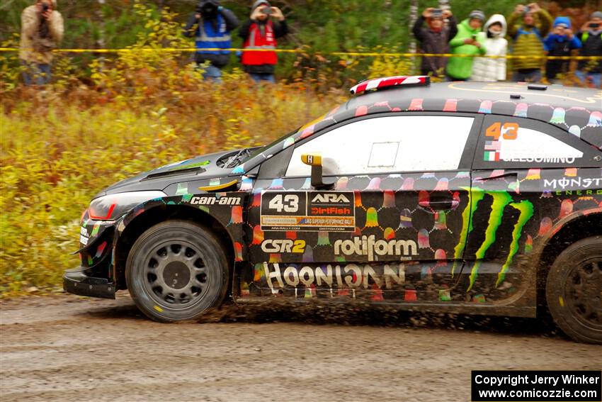 Ken Block / Alex Gelsomino Hyundai i20 WRC on SS1, Passmore North I.