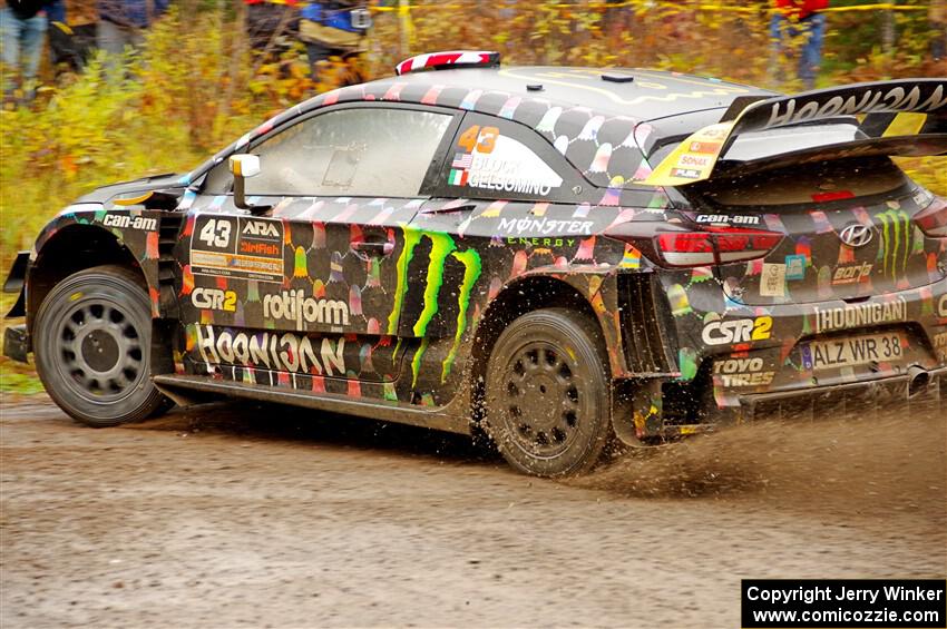 Ken Block / Alex Gelsomino Hyundai i20 WRC on SS1, Passmore North I.