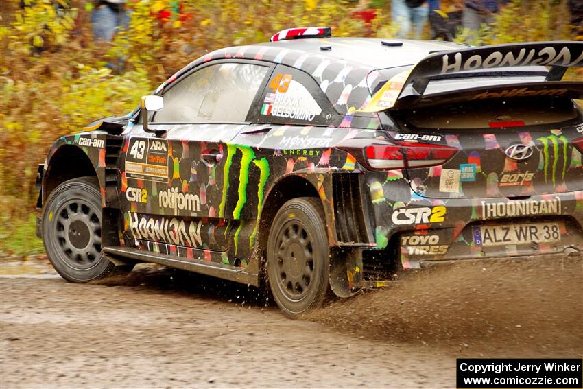 Ken Block / Alex Gelsomino Hyundai i20 WRC on SS1, Passmore North I.