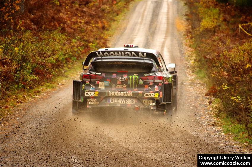 Ken Block / Alex Gelsomino Hyundai i20 WRC on SS1, Passmore North I.