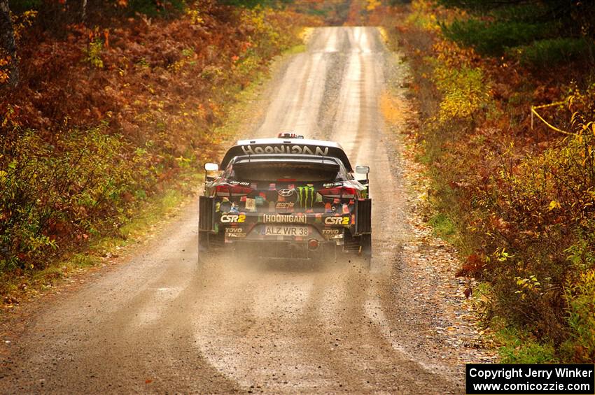 Ken Block / Alex Gelsomino Hyundai i20 WRC on SS1, Passmore North I.