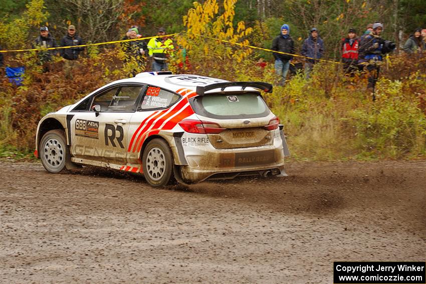 Tom Williams / Ross Whittock Ford Fiesta Rally2 on SS1, Passmore North I.