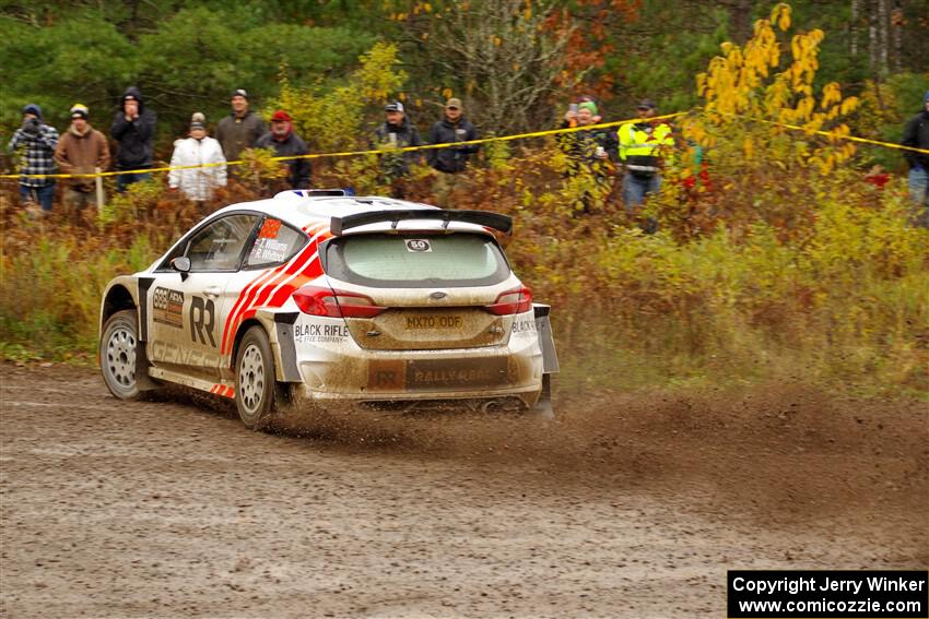 Tom Williams / Ross Whittock Ford Fiesta Rally2 on SS1, Passmore North I.