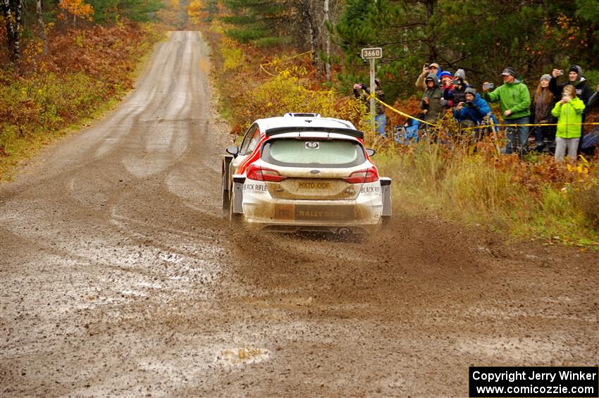 Tom Williams / Ross Whittock Ford Fiesta Rally2 on SS1, Passmore North I.