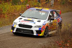 Jeff Seehorn / Aris Mantopoulos Subaru WRX STi on SS1, Passmore North I.