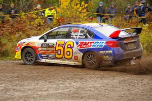 Jeff Seehorn / Aris Mantopoulos Subaru WRX STi on SS1, Passmore North I.