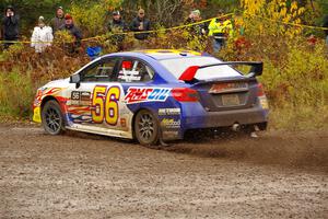 Jeff Seehorn / Aris Mantopoulos Subaru WRX STi on SS1, Passmore North I.