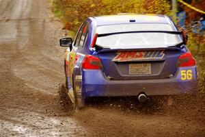 Jeff Seehorn / Aris Mantopoulos Subaru WRX STi on SS1, Passmore North I.