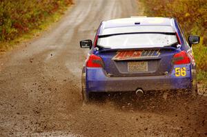 Jeff Seehorn / Aris Mantopoulos Subaru WRX STi on SS1, Passmore North I.