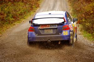 Jeff Seehorn / Aris Mantopoulos Subaru WRX STi on SS1, Passmore North I.