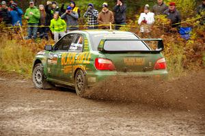 Dave Carapetyan / K.J. Miller Subaru WRX STi on SS1, Passmore North I.