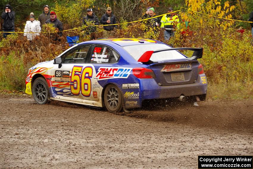 Jeff Seehorn / Aris Mantopoulos Subaru WRX STi on SS1, Passmore North I.