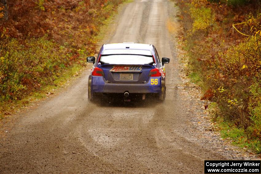 Jeff Seehorn / Aris Mantopoulos Subaru WRX STi on SS1, Passmore North I.